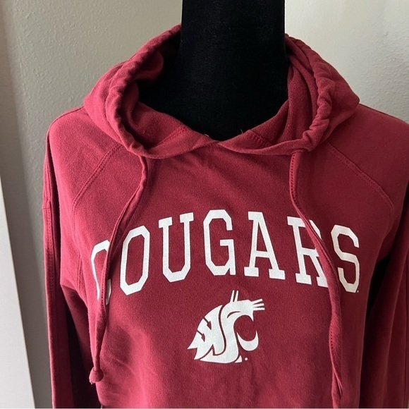 Washington State Cougars women’s size small lightweight cropped hoodie - Picture 3 of 7